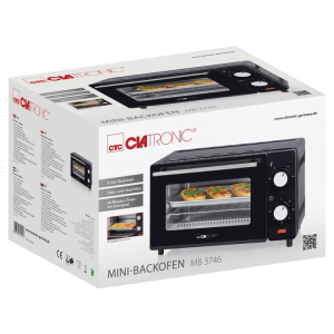 Clatronic MB 3746 mini sütő fekete